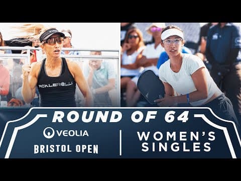 Allyce Jones v Yufei Long at the Veolia Bristol Open
