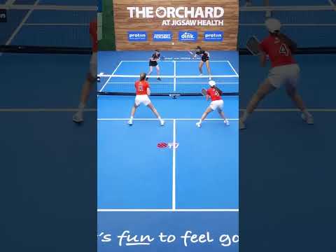 Jessica with a LETHAL forehand counter ⚡️#pickleball #pickleballislife #pickleballhighlights