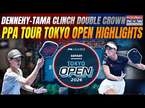 Sahra Dennehy & Tama Shimabukuro Win Double Crown! Rika Fujiwara Shines at Home| PPA Tokyo Open 2026