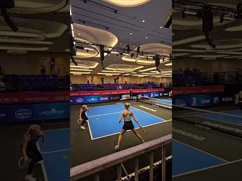 Layne Sleeth & Genie Bouchard Dominate in Doubles 👀