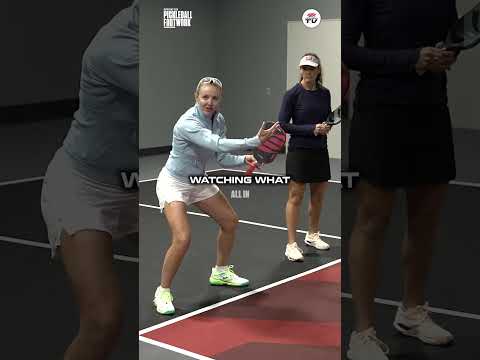 Pickleball pro & coach Susannah Barr will teach you lateral movement & footwork drills 🦶