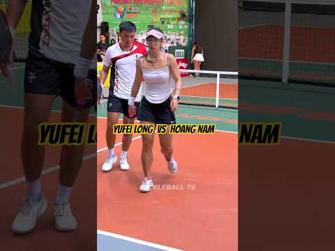 Yufei Long vs Ly Hoang Nam #pickleball