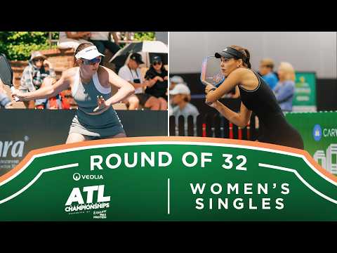 Jorja Johnson v Cleo Bond at the Veolia Atlanta Pickleball Championships