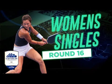 Lea Jansen v Michelle Murphy at the Las Vegas Pickleball Cup