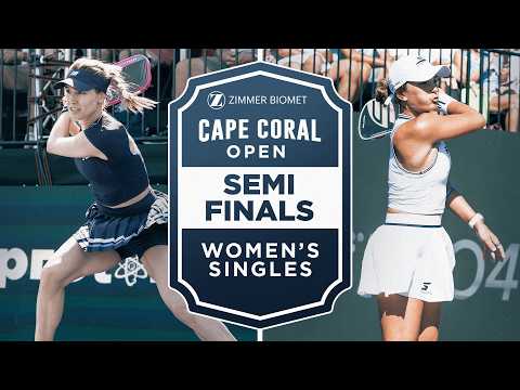 Catherine Parenteau vs Genie Bouchard at the Zimmer Biomet Cape Coral Open