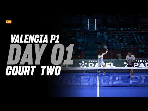 (Replay) Valencia Premier Padel P1 🇪🇸🎾: Court 2 (🇪🇸) (June 8th)