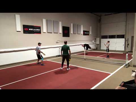 Pickleball Brian & Roger vs Carter & Scott