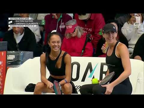 PPA Round of 32 Anna Leigh + Leigh Waters vs Kelsey Laurente + Samantha Greenhut