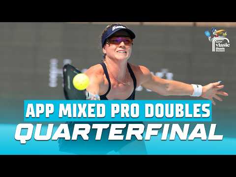 Sofia Sewing / Casey Diamond vs Amanda Hendry / Andre Millet in the Mixed Pro Doubles Quarterfinal