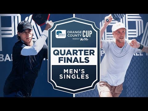 Christian Alshon v Rafael Lenhard at the Select Medical Orange County Cup