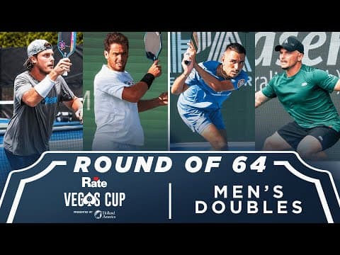 Dow/Scarpa v Joseph/Rahachou at the Rate Vegas Cup presented by Holland America