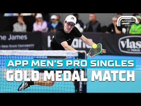 Gold Medal Match Men's Pro Singles - Ronan Camron vs. Max Green at the AARP Open | APP Tour