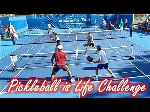 John Cangelosi & Domenico Geminiani v. Kristen & Troy Clemmer - Pro Men's Doubles @ Delray Beach