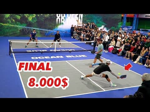 CHUNG KẾT Pickleball QUANG DƯƠNG, THIÊN BẢO vs LÝ HOÀNG NAM , MINH QUÂN
