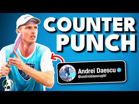 Counterpunch Like a PRO With PPA Star Andrei Daescu!