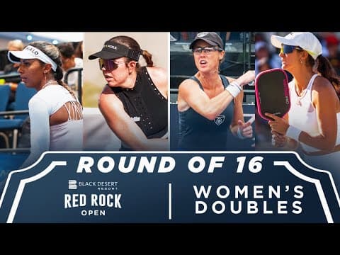 Black/Johnson v Christian/Gecheva at the Red Rock Open