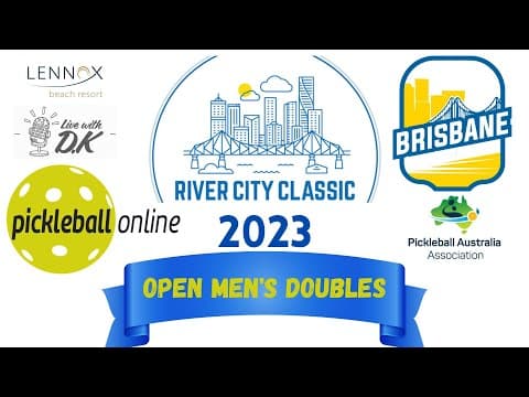 River City Classic Open Men’s Doubles Gold Medal