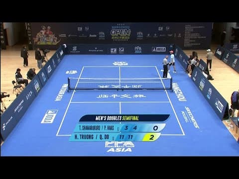 Hien Truong / Quan Do vs Prycen Haas / Tama Shimabukuro 🔥 Men's Doubles Semifinals