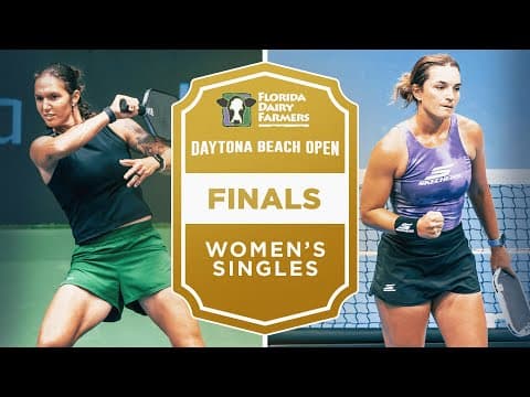 Parenteau vs Stewart at the Florida Dairy Farmers Daytona Beach Open