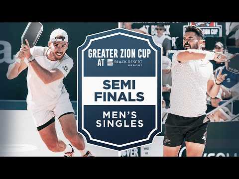 Federico Staksrud vs Noe Khlif at the Greater Zion Cup at the Black Desert Resort