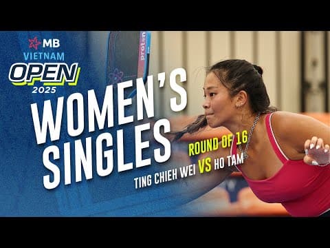 Ting Chieh Wei vs Ho Tam - Women's Singles Round of 16 | MB Vietnam Open 2025