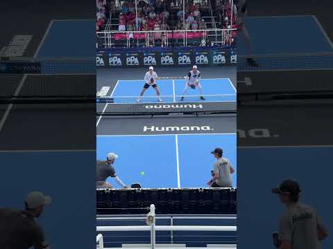 OH MY GOODNESS 😳 Andrei Daescu and Christian Alshon 💥 This level of pickleball 🔥