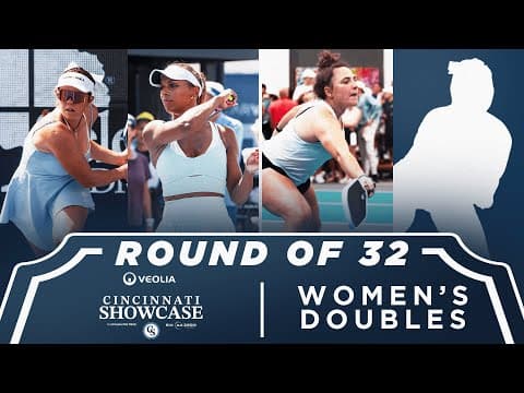 Johnson/Black v Reichert/Matthews at the PPA Veolia Cincinnati Showcase