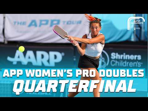 Vivian Glozman & Roos Van Reek vs. Christine Maddox & Shelby Bates | APP Sacramento Open | APP Tour
