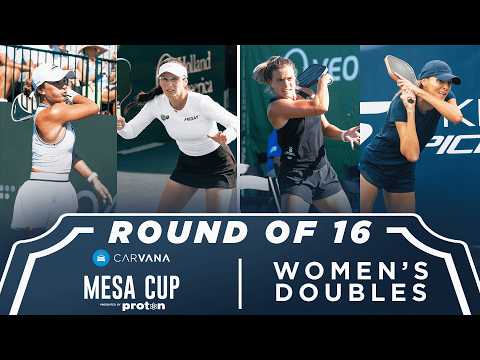 Parenteau/Rohrabacher vs Castillo/Erokhina at The Carvana Mesa Cup