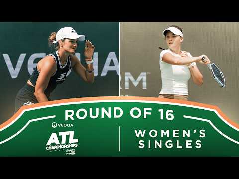 Catherine Parenteau v Sahra Dennehy at the Veolia Atlanta Pickleball Championships