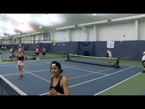 SEMI FINAL MATCH: OPEN Women's Doubles - M.Paolicelli & S.Hua vs. A.Kalsarieva & A.Rodriguez