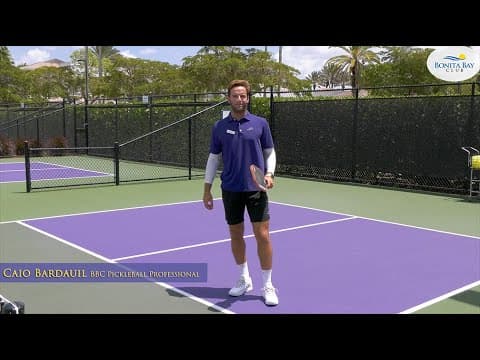Caio Bardauil - The Drop from Pickleball - Court Coverage