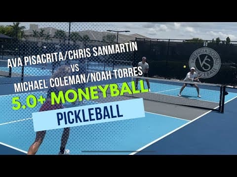 Ava Pisacrita/Chris Sanmartin vs. Michael Coleman/Noah Torres Moneyball 2024