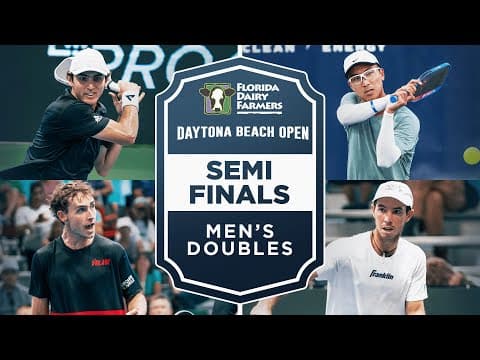 Johnson/Ge vs Oncins/Frazier at the Florida Dairy Farmers Daytona Beach Open