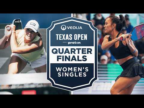 Brooke Buckner vs Kelsey Laurente at the Veolia Texas Open