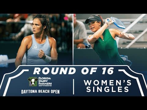 Lea Jansen vs Jalina Ingram at the Veolia Lakeland Open