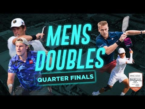 Scarpa/Dow v Alshon/Duong at the IHG Hotels & Resorts Bristol Open