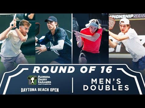 Staksrud/Alshon vs Campbell/Harvey at the Florida Dairy Farmers Daytona Beach Open