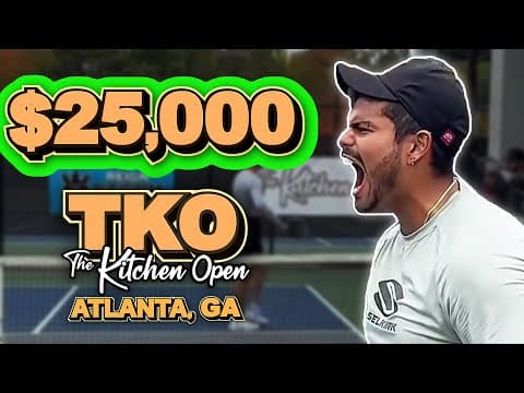 $25,000 Pickleball Championship in Atlanta! | The Kitchen Open Men's Doubles Finals Highlights