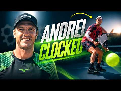 Inside Andrei Daescu’s Paddle Setup & Mechanics | 4,000 FPS Pickleball Breakdown