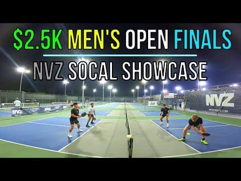 $2.5K Men’s Open Finals Shekar(6.0)/Pham(5.9) vs Green(5.7)/Quiñones-Garcia(5.8) NVZ SoCal Showcase