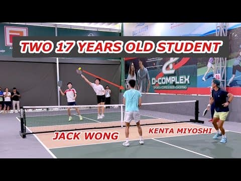 Cặp đôi 17 tuổi chạm trán Jack Wong vs Kenta Miyoshi
