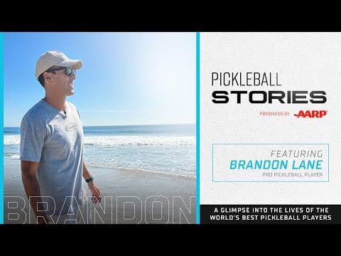 The Brandon Lane Story | Pickleball Stories presented by AARP | APP Tour