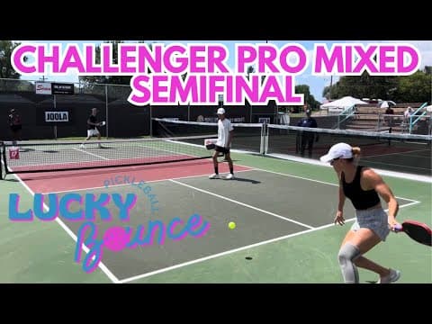 Challenger PPA Pro mixed doubles  semifinal 
