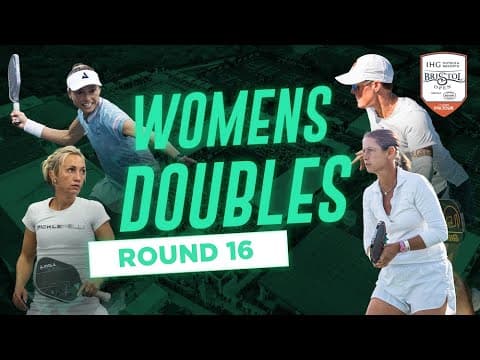 Jardim/Jones v Ansboury/Goldberg at the IHG Hotels & Resorts Bristol Open