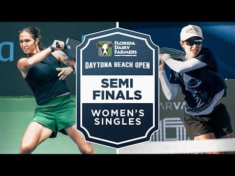 Dunlap vs Stewart at the Florida Dairy Farmers Daytona Beach Open