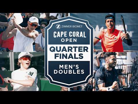 Johnson/Klinger vs Tellez/Khlif at the Zimmer Biomet Cape Coral Open