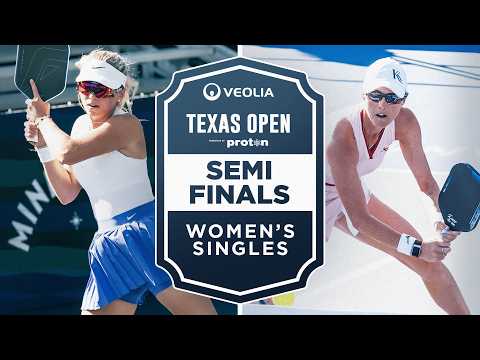 Anna Leigh Waters vs Kaitlyn Christian at the Veolia Texas Open