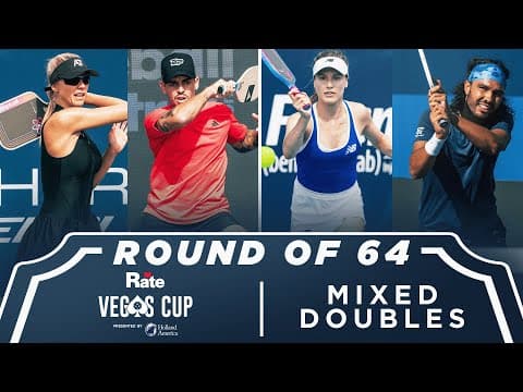 Dizon/Martinez Vich v Bouchard/Benitez at the Rate Vegas Cup presented by Holland America