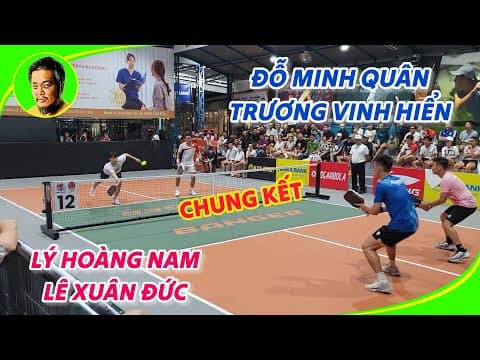 "Hai Bố Con" ĐỖ MINH QUÂN - TRƯƠNG VINH HIỂN tiếp tục OUT TRÌNH vô địch giải VTV9 PICKLEBALL OPEN